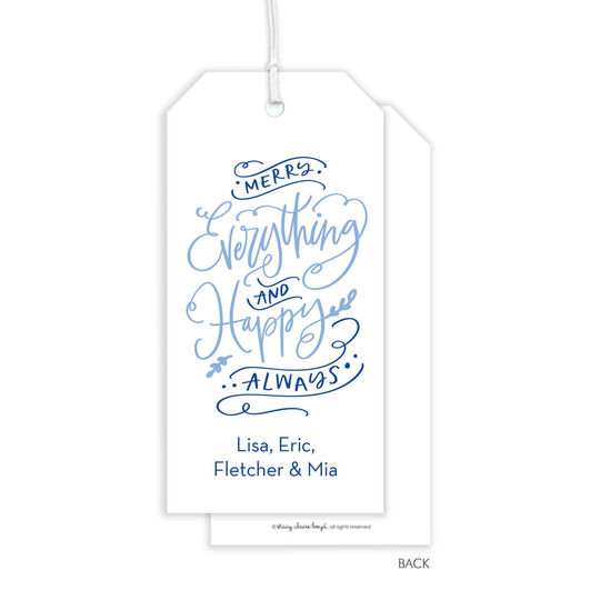 Merry Everything Large Hanging Gift Tags